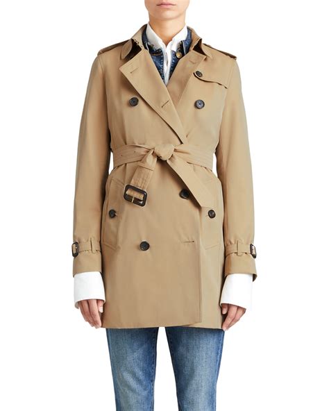 burberry the mid-length kensington heritage trench coat|burberry kensington trench coat women's.